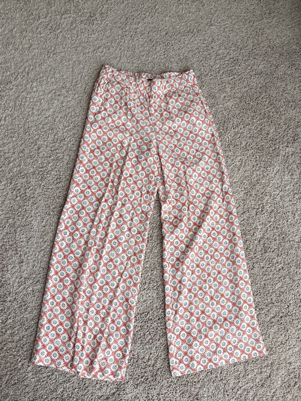 Ann Taylor wide leg pull-on palazzo pants size Small